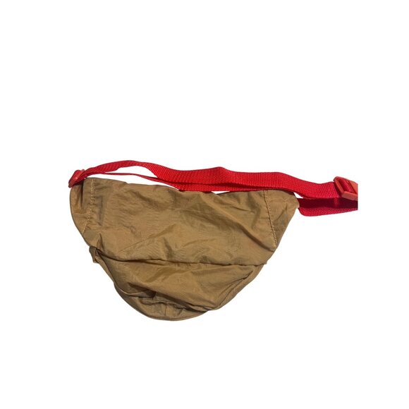 Winston Weekend Belt Pack Adj Red Strap Dual Zippered Compartments Logo NWOT - Picture 4 of 6